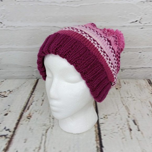 Duncan Street Designs Textured Lizette Hand Knit Beanie Hat - Picture 5 of 7